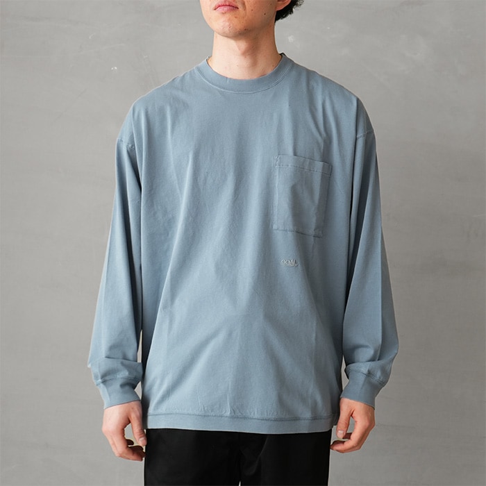 S26ST015]nanamica(ナナミカ) OOAL L/S POCKET TEE OOALロングスリーブ