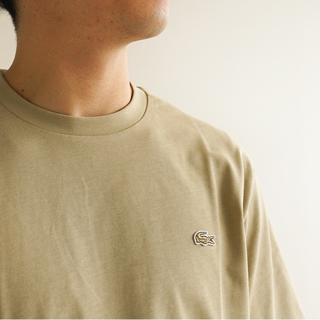 TH5830-99]LACOSTE(ラコステ)アウトラインクロッククルーネックT