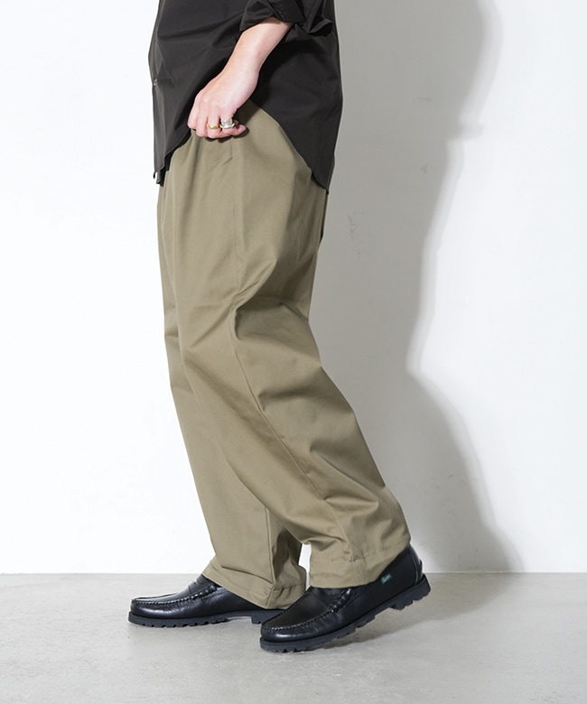 N.HOOLYWOOD(エヌハリウッド)×Dickies(ディッキーズ) 2TUCKS TROUSERS