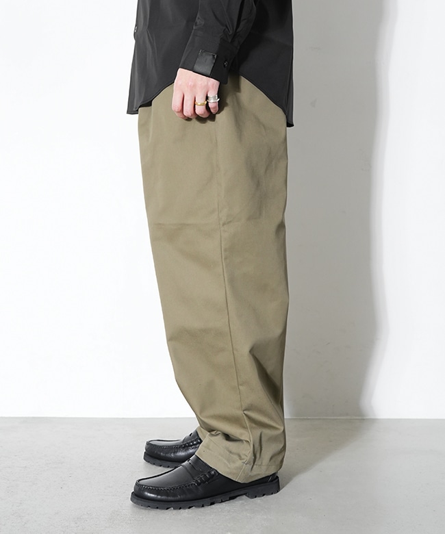 N.HOOLYWOOD(エヌハリウッド)×Dickies(ディッキーズ) 2TUCKS TROUSERS