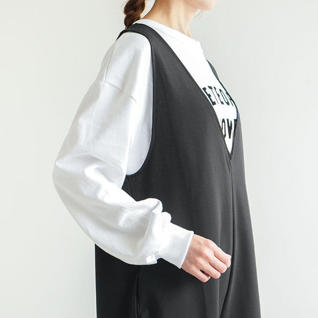 SOLAMONAT｜モッツァレラストレッチジャンプスーツ sma-mz-jump