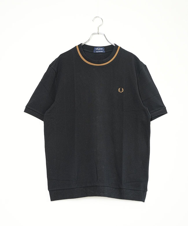 FRED PERRY(フレッドペリー) CREW NECK PIQUE T-SHIRT クルーネック