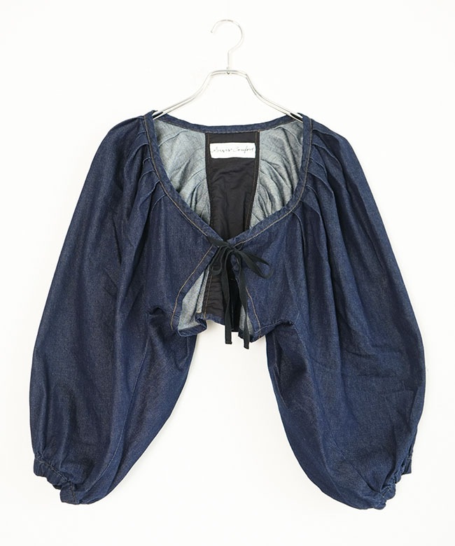 Si-Si-Si スースースー　ボレロ ジャケット　ネイビー si-si-si comfort(スースースーコンフォート) VICTRIAN BOLERO