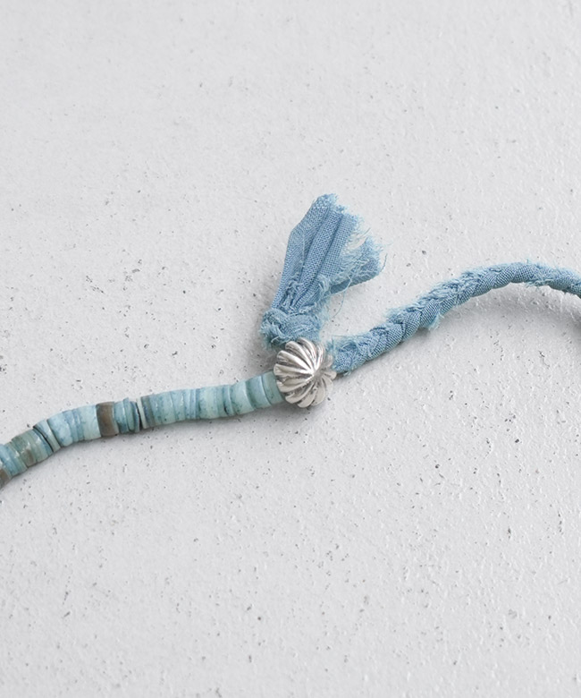 D-601]【保存袋付き】NORTH WORKS(ノースワークス) Indigo Dyed Shell Beads L ネックレス |  ブランドから探す,N | WOODY HOUSE 公式通販サイト