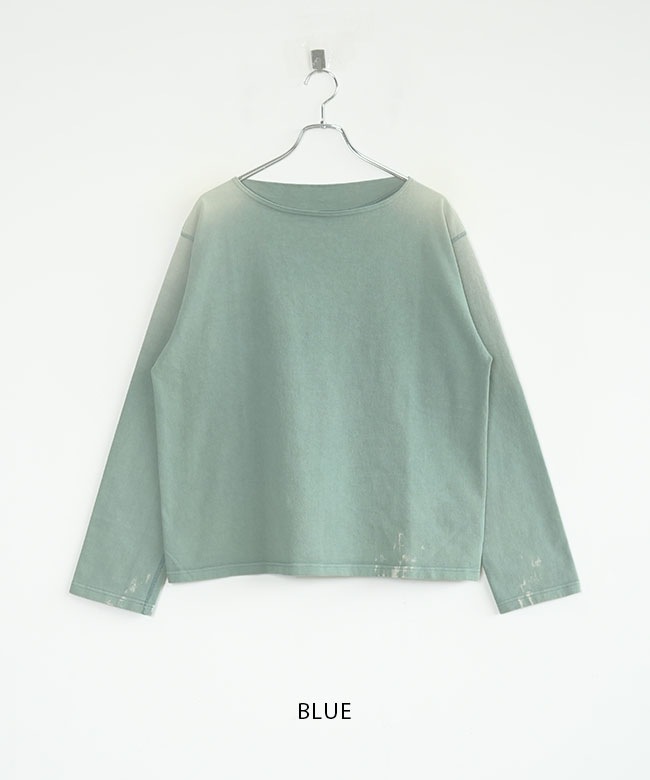SALE 50%OFF】concause(コンコース) FADE BOAT NECK LONG SLEEVE TEE
