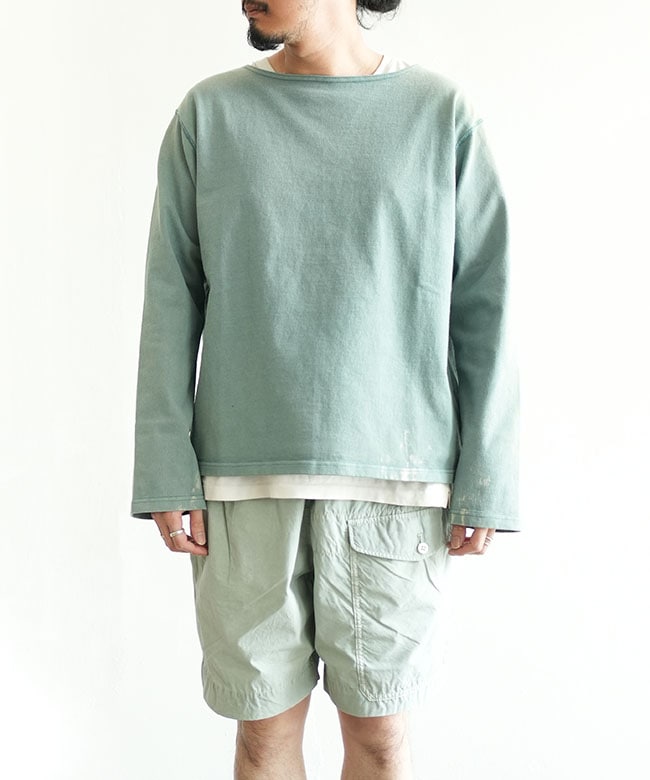 SALE 50%OFF】concause(コンコース) FADE BOAT NECK LONG SLEEVE TEE