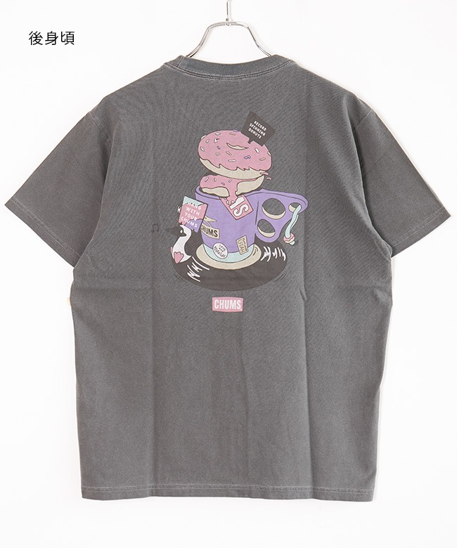 SALE 30%OFF】[CH01-2530]CHUMS(チャムス) CHUMS Record ＆ Donuts T