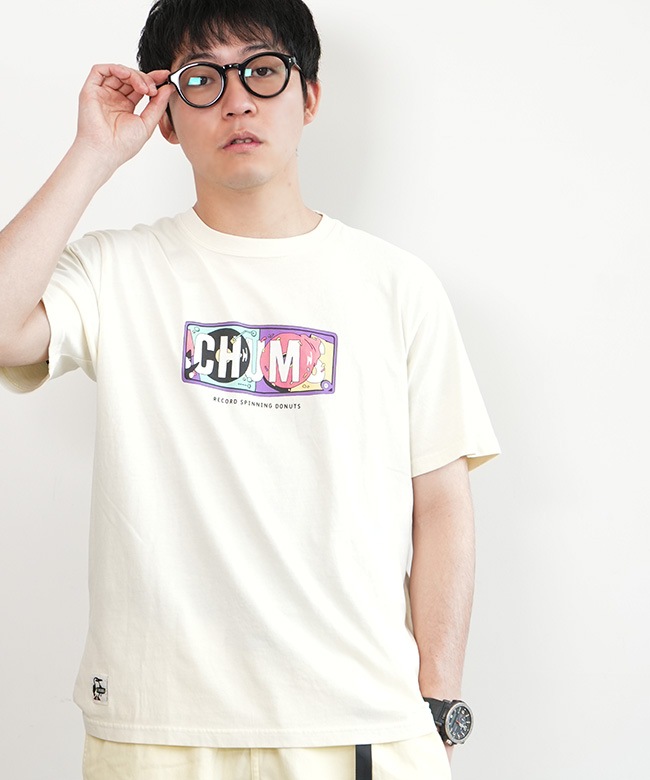 SALE 30%OFF】[CH01-2530]CHUMS(チャムス) CHUMS Record ＆ Donuts T