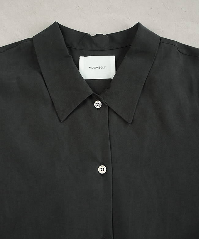 SALE 50%OFF】MIDIUMISOLID(ミディウミソリッド) relax curpo shirt 