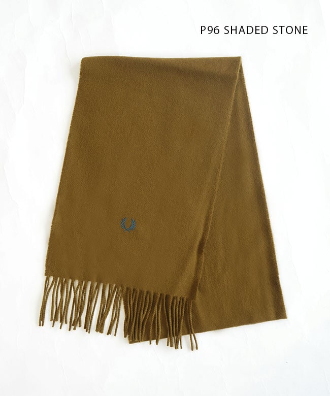 フレッドペリー　Lambswool Scarf Lambswool Scarf／ラムウールマフラー（マフラー）｜FRED PERRY