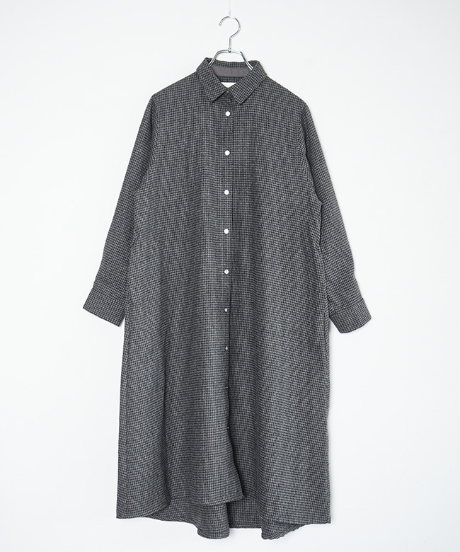 3-759992]Midi Umi(ミディウミ) コートワンピース レディース