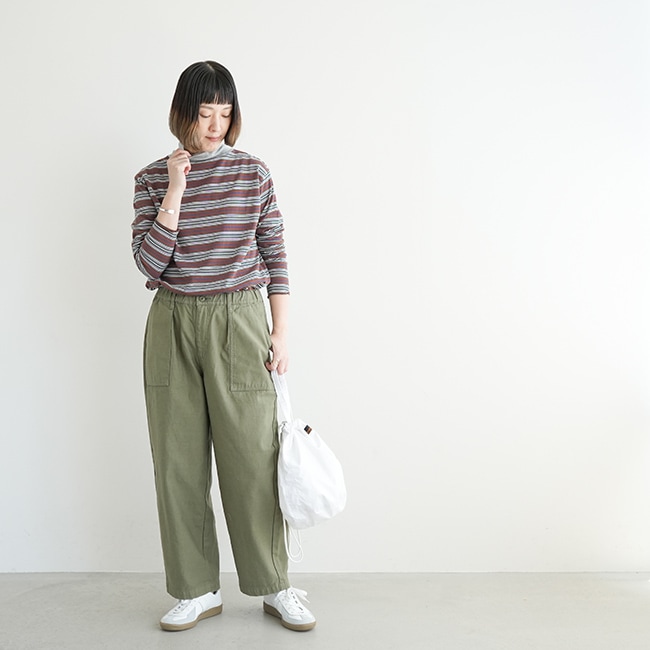 【MEYAME】マルチボーダーハイネック MULTI BORDER HIGH NECK – MEYAME