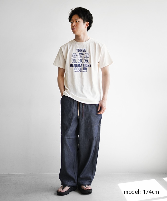 価格応相談　超レア！ジムマスターのテディベア　gymmaster gym master(ジムマスター) ライトデニムガーデニングパンツ メンズ
