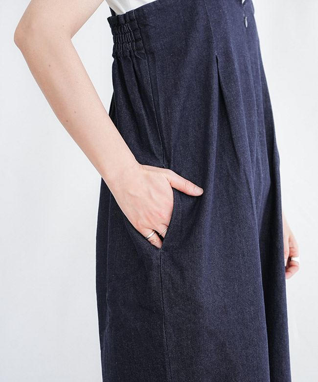 si-si-si comfort(スースースーコンフォート) WIDE OVERALLS