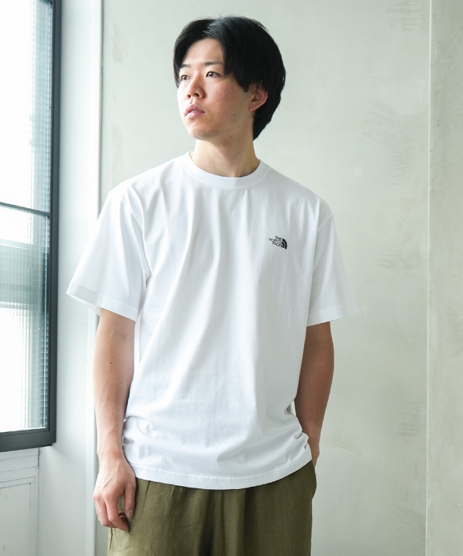 ◇THE NORTH FACE(ザ・ノース・フェイス) S&frasl;S Half Dome Square Logo