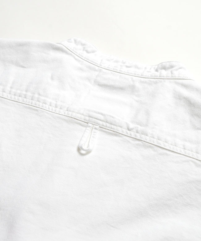 ◇DANTON(ダントン) WOMEN'S OXFORD BAND COLLAR SHIRT PLAIN