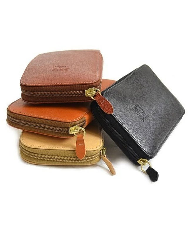 ◇【国内正規販売店】[411345] IL BISONTE(イルビゾンテ)ラウンド