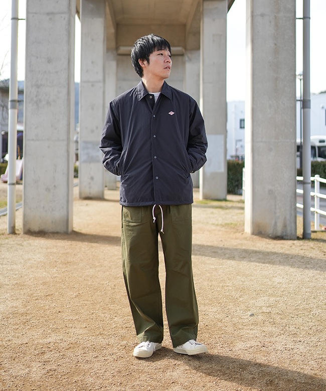 ◇[DT-A0640PNT]DANTON(ダントン) MEN'S INSULATION COACH JACKET
