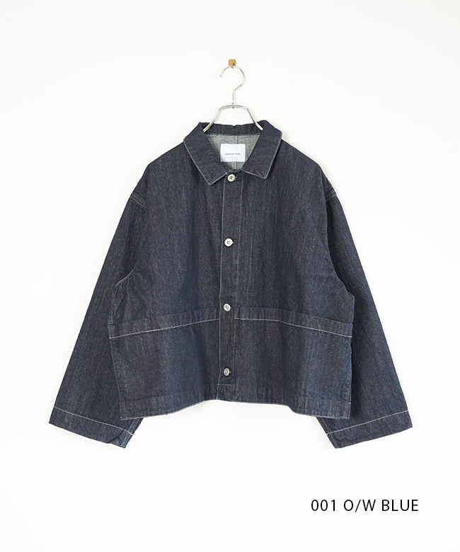 ソラモナポッシェ　90Zデニム　プリズナーデニム　ジャケット ◇[poche-dm-pzjk] solamonat poche(ソラモナポッシェ) 9OZ
