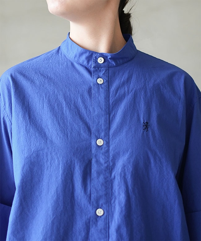 Gymphlex(ジムフレックス) STAND COLLAR SHIRT S/S スタンドカラー
