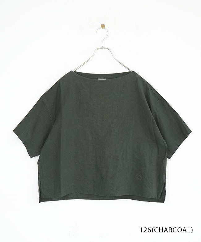 OR-B0388YLM]ORCIVAL(オーチバル/オーシバル) ボートネックリネンプル