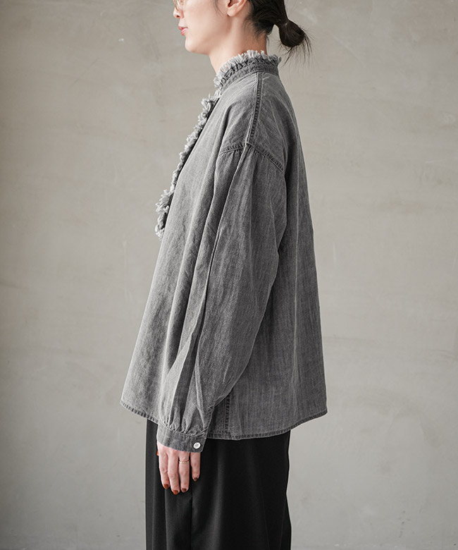 SALE 50%OFF】clip.tab(クリップタブ) 別注 ブラックシャンブレー