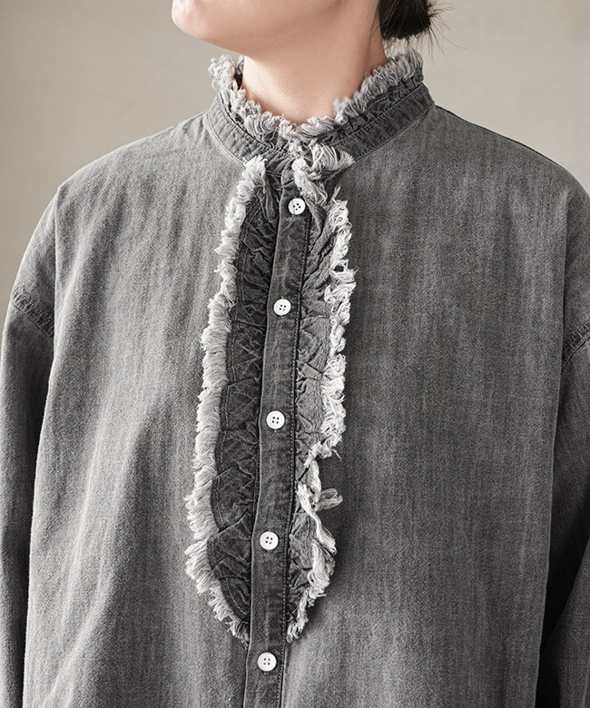 SALE 50%OFF】clip.tab(クリップタブ) 別注 ブラックシャンブレー