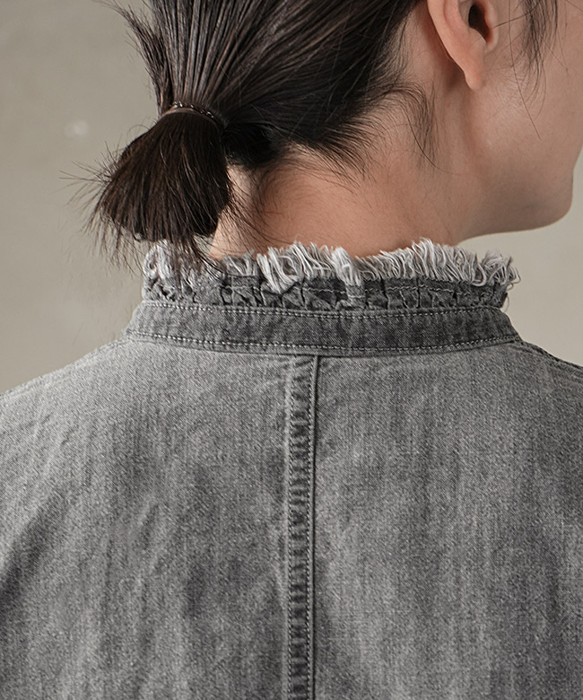 SALE 50%OFF】clip.tab(クリップタブ) 別注 ブラックシャンブレー