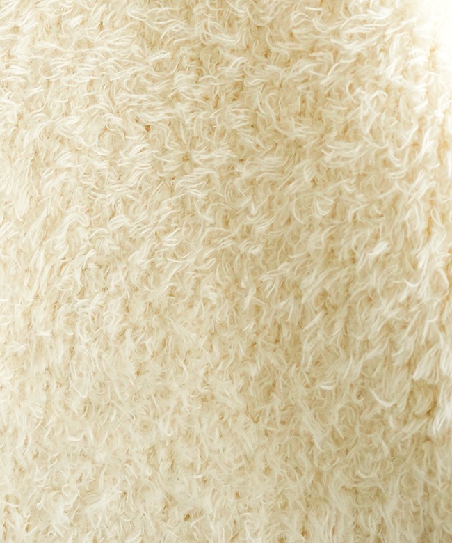 4-125144]MIDIUMISOLID(ミディウミソリッド) feather yarn skipper PO