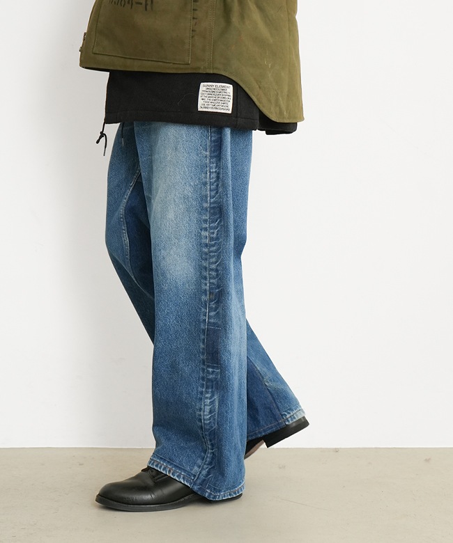 CH4100]CHANGES (チェンジーズ) Remake Denim Pants リメイクデニム