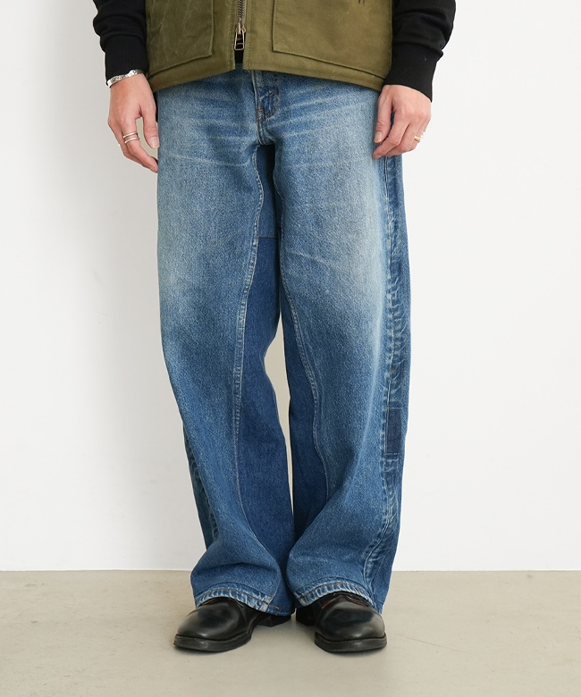 CH4100]CHANGES (チェンジーズ) Remake Denim Pants リメイクデニム