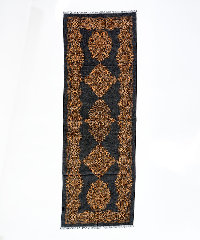 SX600] South2West8(サウスツーウエストエイト) Stole - Cotton Gauze