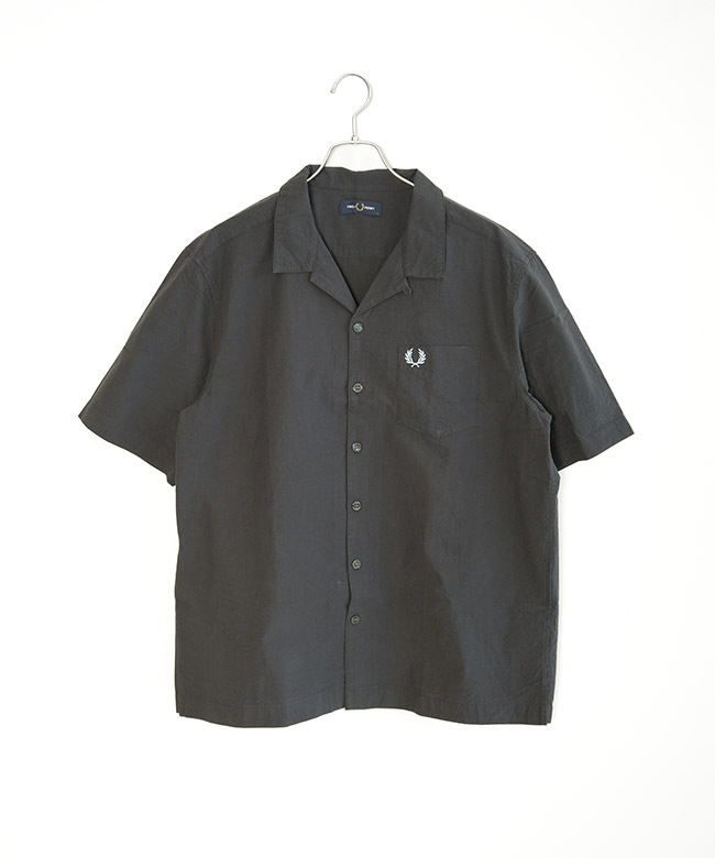 FRED PERRY(フレッドペリー) Seersucker Revere Collar Shirt シア