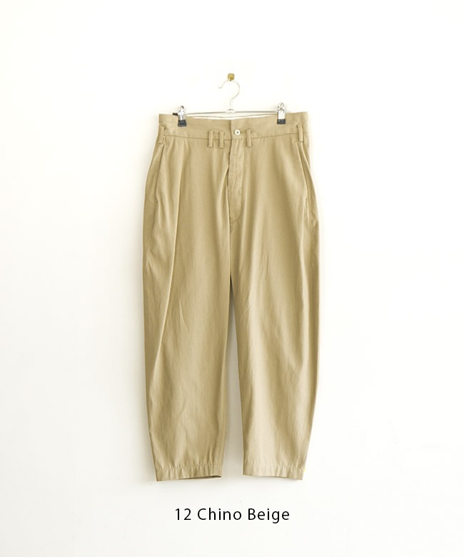 FIRMUM フィルマム　ルーズドリル　テーパードパンツ FIRMUM(フィルマム) FDPLBP ワイドテーパードパンツ LE_FR0703PF [LE