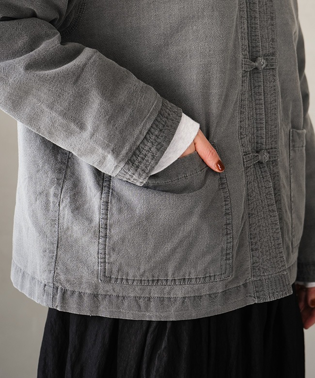 SALE 50%OFF】clip.tab(クリップタブ) 別注 ブラックシャンブレー
