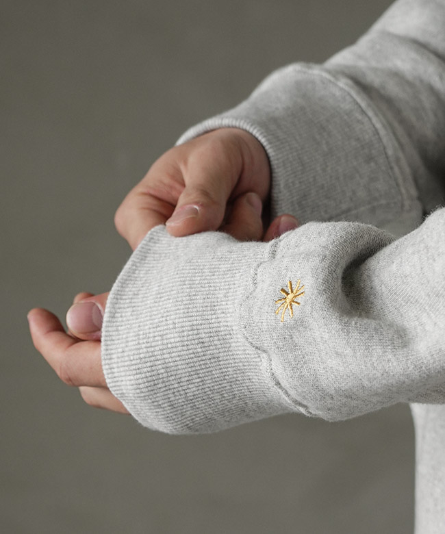 GHC4467BS25-2]GOHEMP(ゴーヘンプ) HEMP CREW SWEAT ヘンプクルー