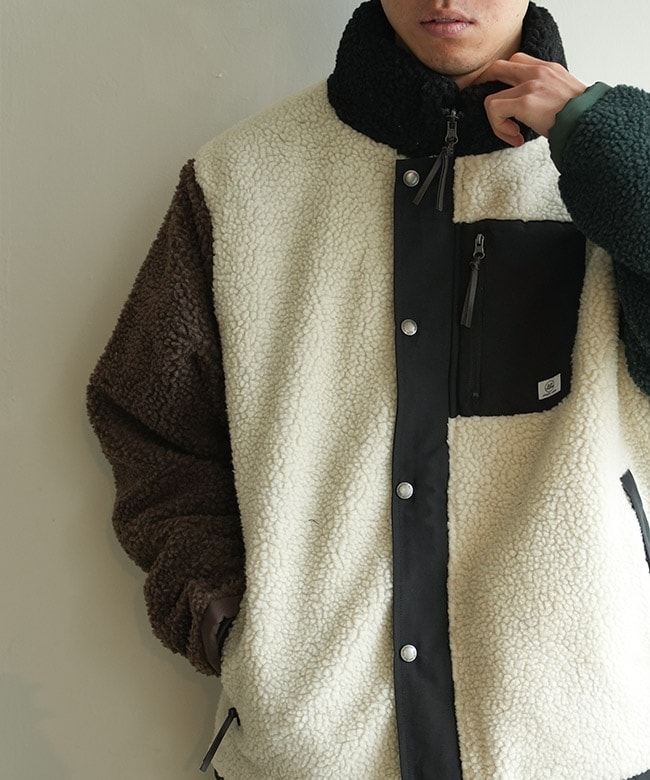 G933609]gym master(ジムマスター) リバーシブルマウンテンジャケット