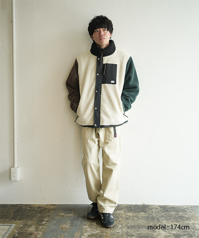 G933609]gym master(ジムマスター) リバーシブルマウンテンジャケット