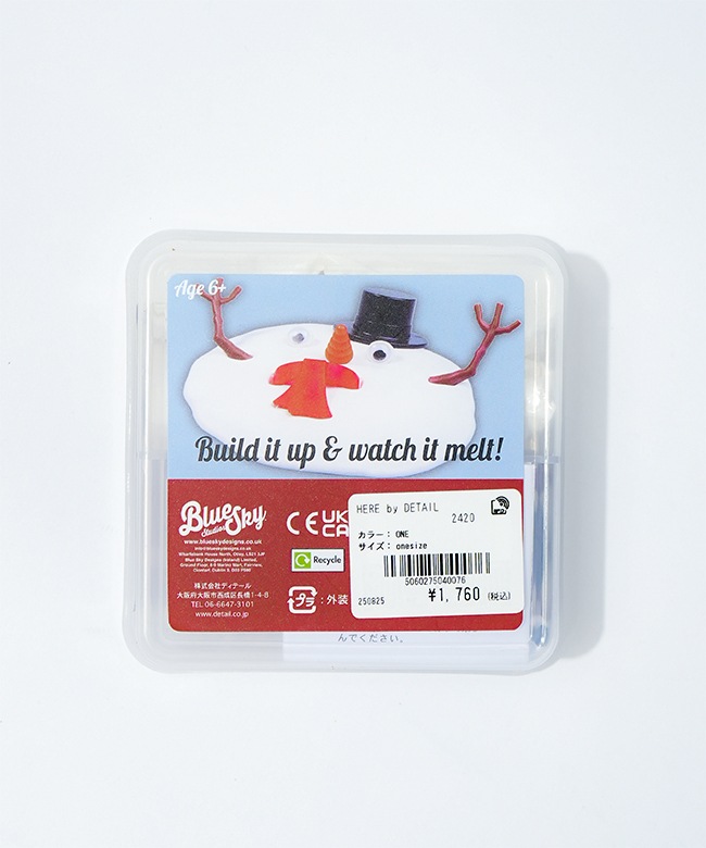 2420]Melting Snowman メルティングスノーマン 何度でもつくって