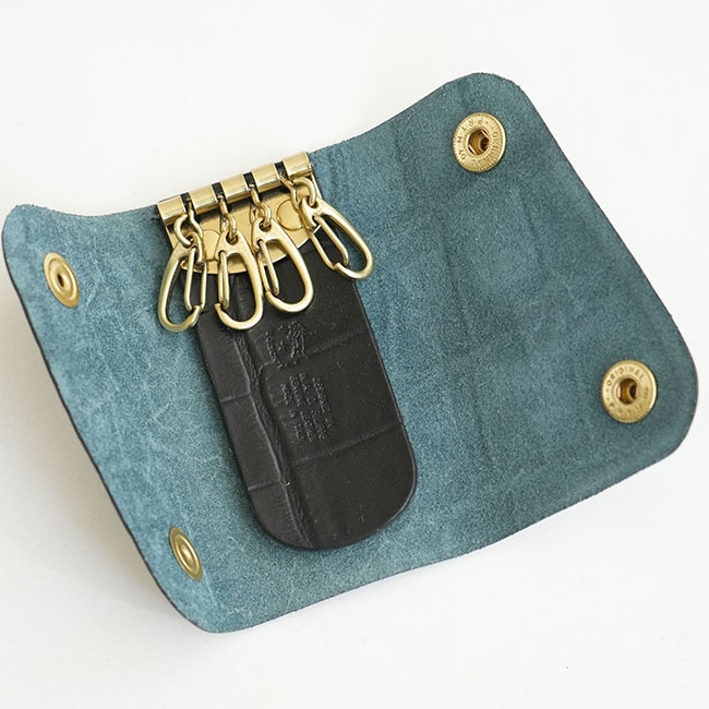 新品イルビゾンテ IL BISONTE革キーケース ケース ミニ財布グレー キーケース | キーケース | ベストセラー | オンラインストア