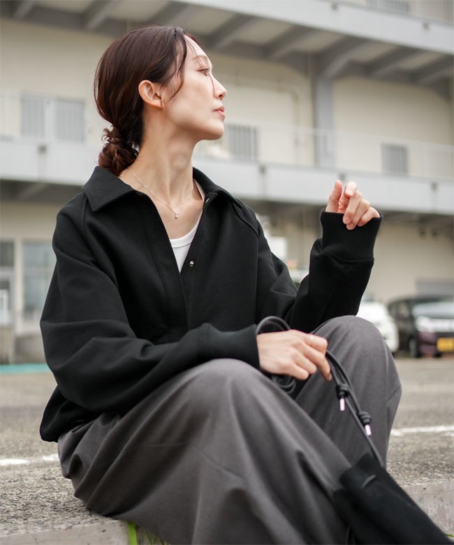 ◇SOLAMONAT LARME(ソラモナラーム) 裏毛ラガープルオーバー