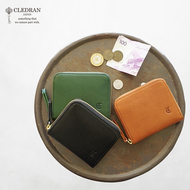 cl3269]CLEDRAN(クレドラン)TOUR(トゥール) ラウンドファスナー財布