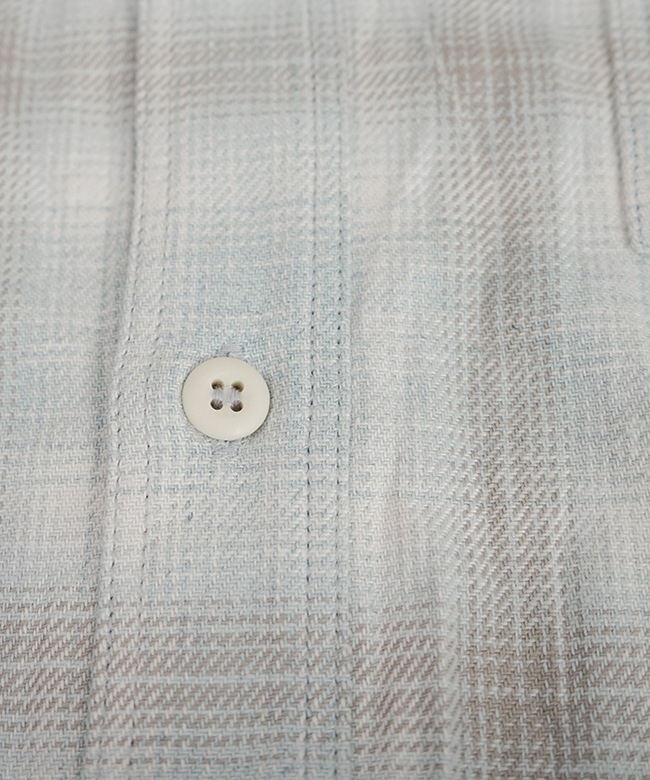 ichi ⿻ 【 新品 タグ付 】 コットン 起毛 フリルネック チェックシャツ