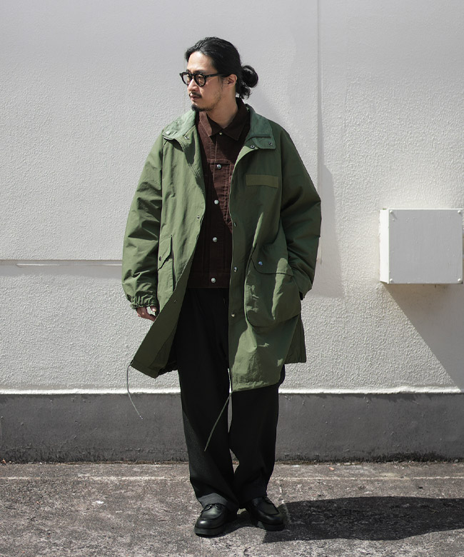 EDIFICE/ナイロン中綿モッズコート EDIFICE/ナイロン中綿モッズコート