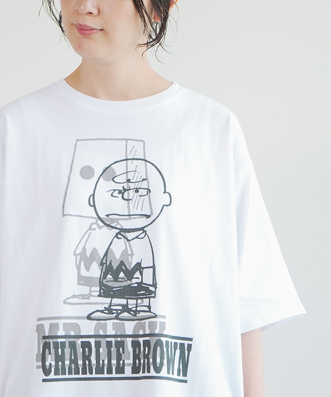 JOHNBULL(ジョンブル) PEANUTS チャーリーブラウン Tシャツ トップス
