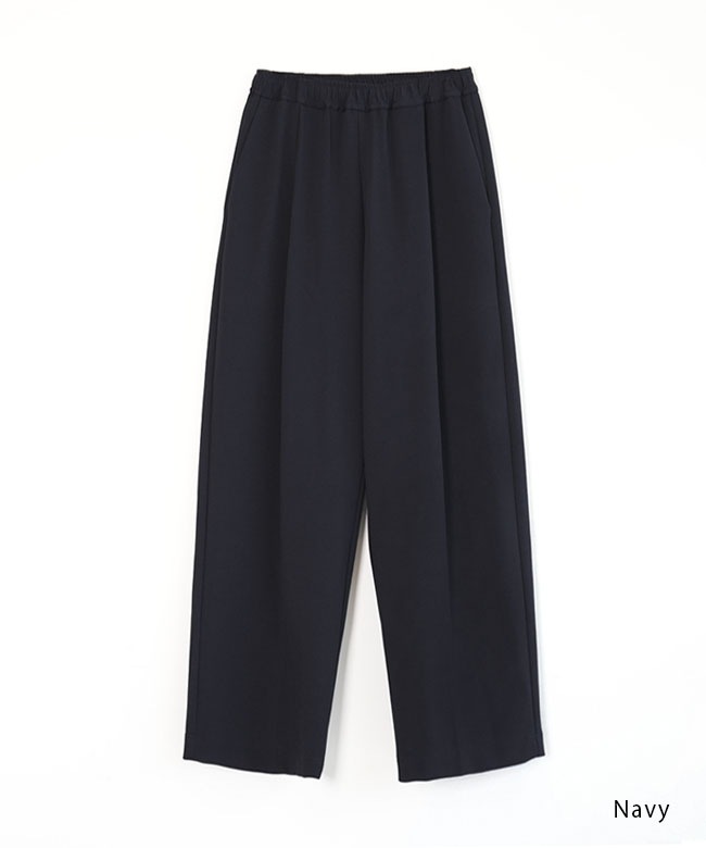 Veritecoeu ヴェリテクール　パンツ LTD-137]Veritecoeur(ヴェリテクール) Relax Jersey Wide Pants