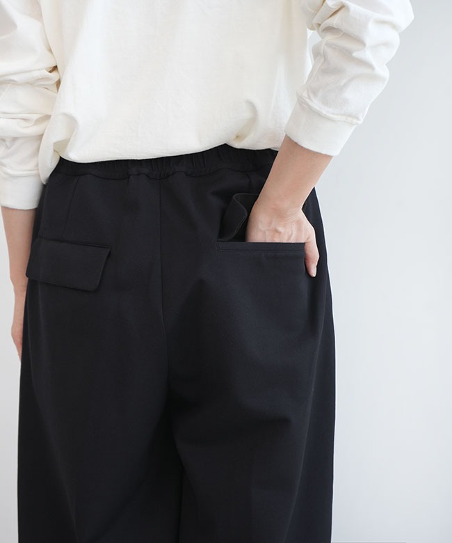LTD-137]Veritecoeur(ヴェリテクール) Relax Jersey Wide Pants