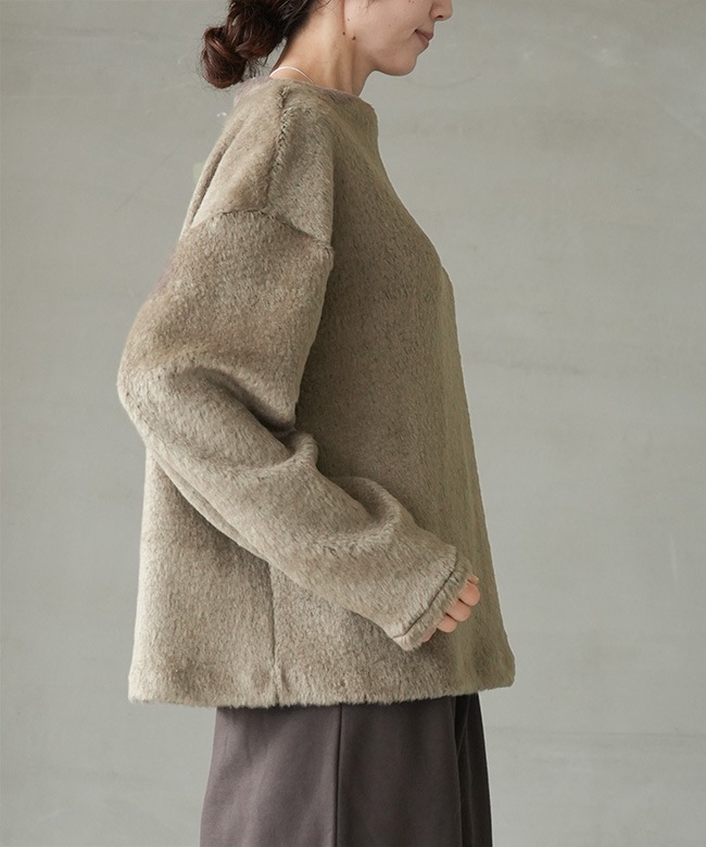 4-112212]MIDIUMISOLID(ミディウミソリッド) shaggy PO シャギープル