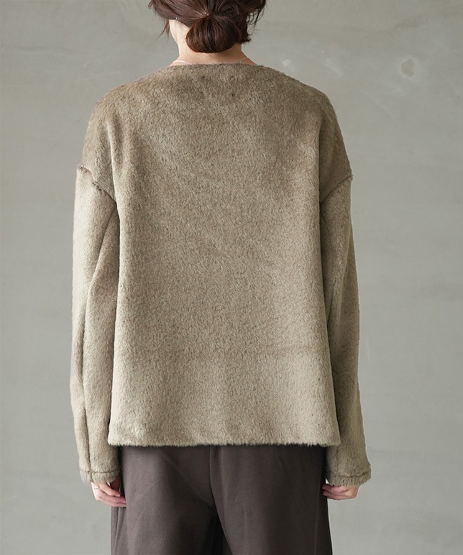 SALE 20%OFF】[4-112212]MIDIUMISOLID(ミディウミソリッド) shaggy PO