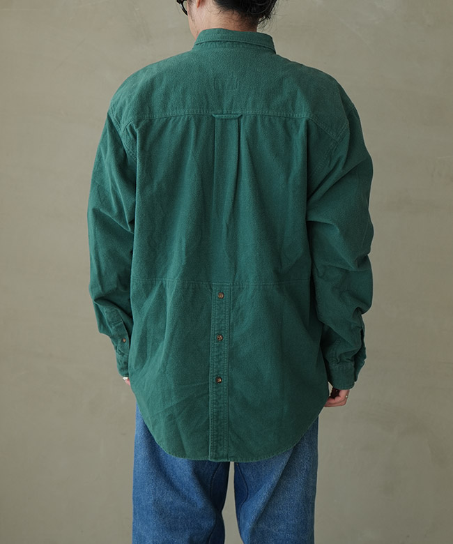 CH3028]CHANGES(チェンジーズ) Remake Half Zip PO Shirt リメイク